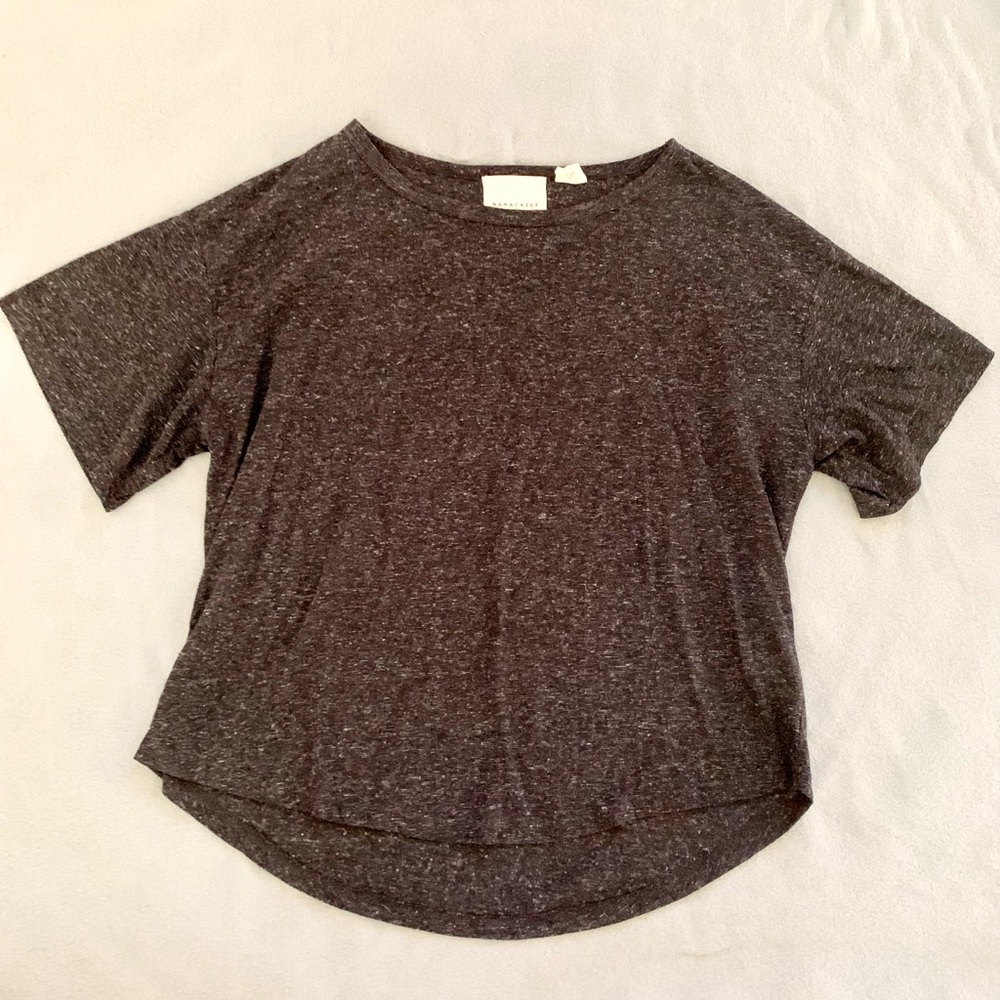 Basic black tee